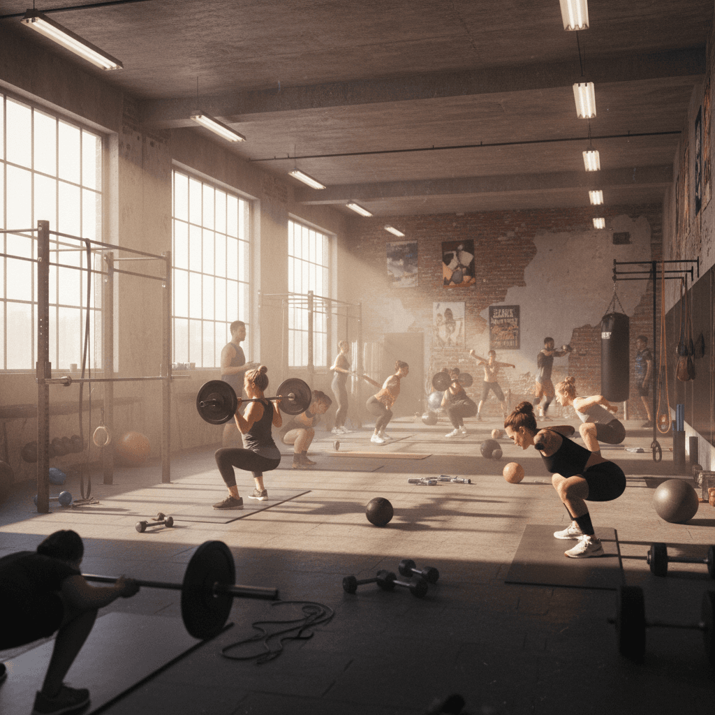 Group training session at Fight Club Sevlievo