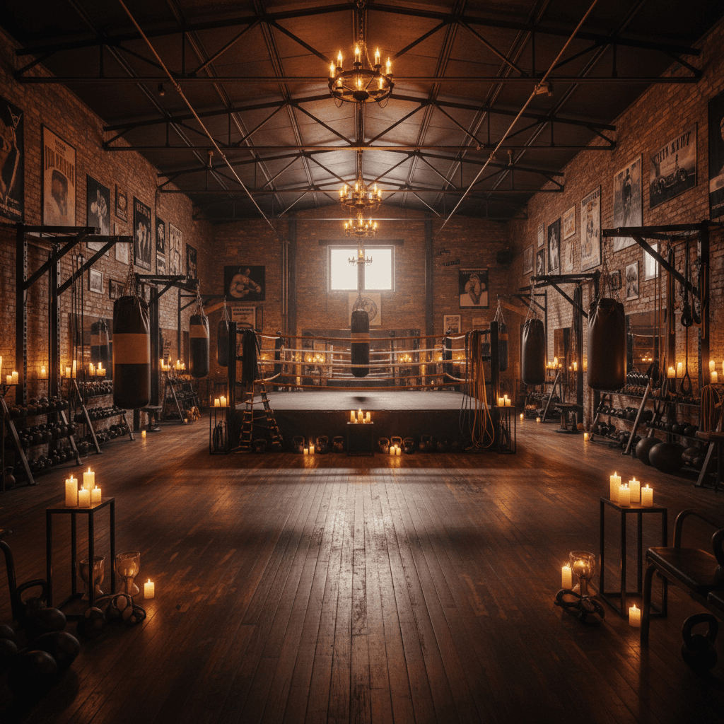 Fight Club Sevlievo main training facility and equipment